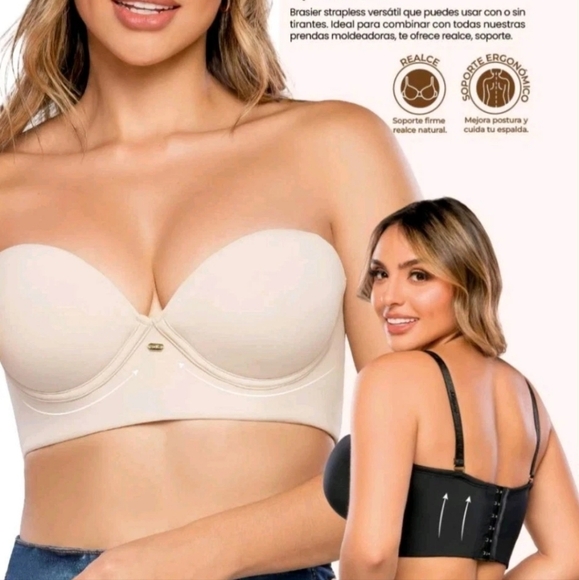 38D Magic Bra New Stagmi Sosten Colombian SMI03006 Removable Strap Max Coverage! - Picture 9 of 17